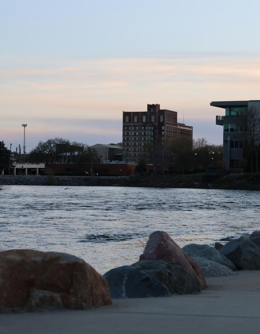Evening in Elkhart